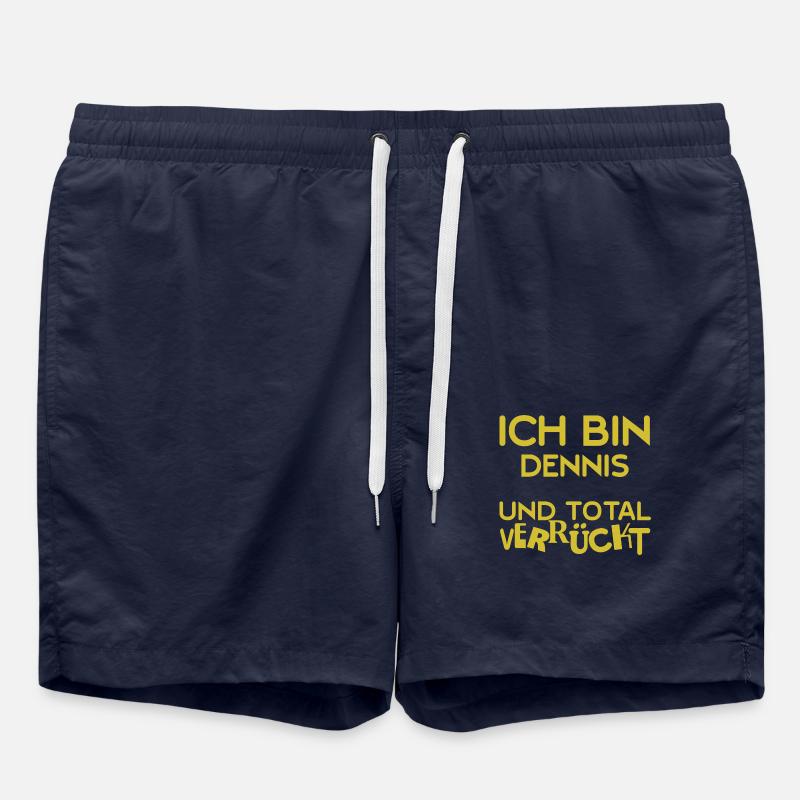 Dennis Dennis - Short de bain - bleu marine
