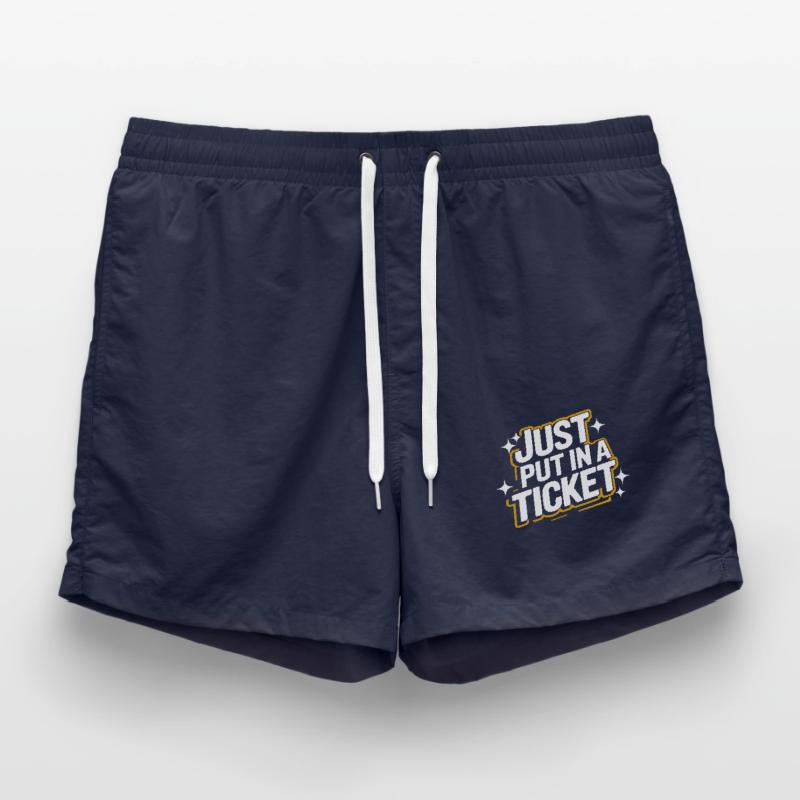 Technischer Support Computerfreak Nerd Badeshorts