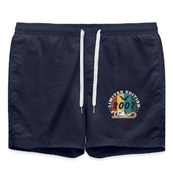 Vintage 2008 Retro - Best-seller - Short de bain - bleu marine - Devant - AI Model Male 185 light (185cm)