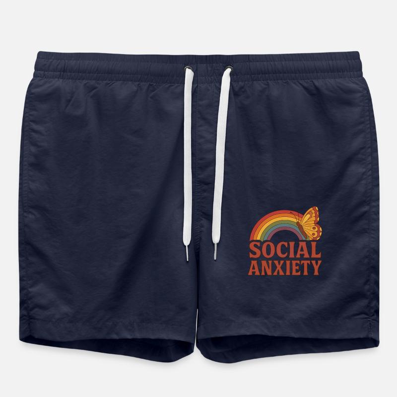 Soziale Ängste - Badeshorts - French Navy