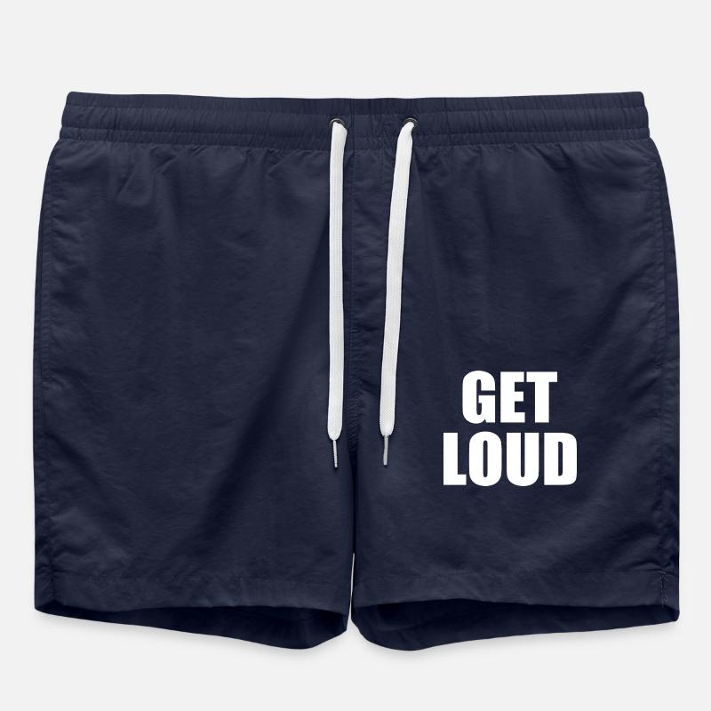 Get loud - Short de bain - bleu marine
