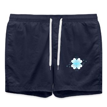 Bébé - Short de bain - bleu marine - Devant - AI Model Male 185 light (185cm)