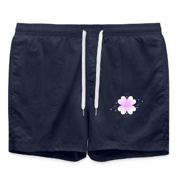Bébé - Short de bain - bleu marine - Devant - AI Model Male 185 light (185cm)