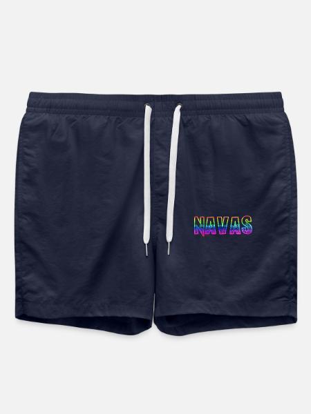 navas rs regenbogen - Badeshorts - French Navy
