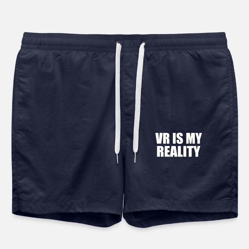 VR is my REALITY - Swim Trunks - french navy