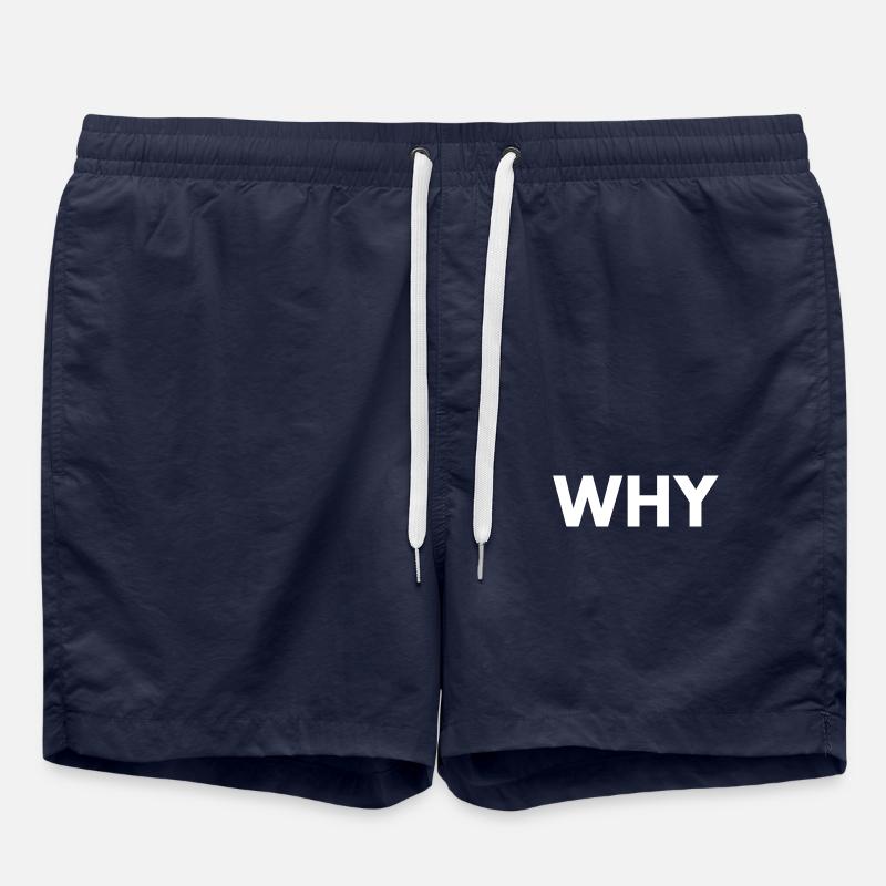 Why - Swim Trunks - french navy