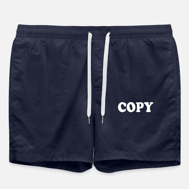 Copy - Short de bain - bleu marine