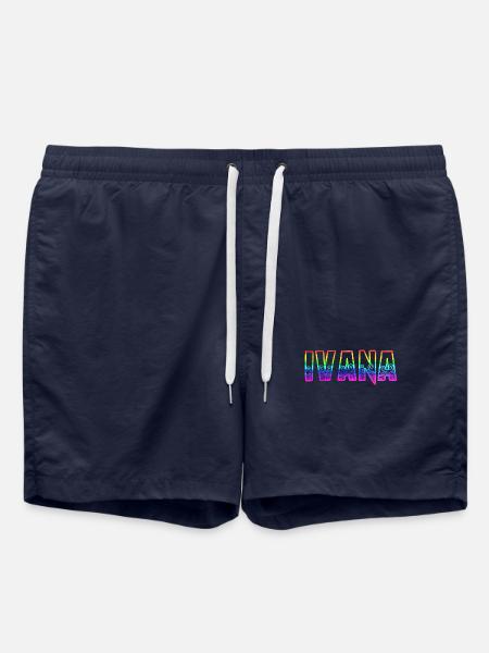 Ivana RS Rainbow - Swim Trunks - french navy