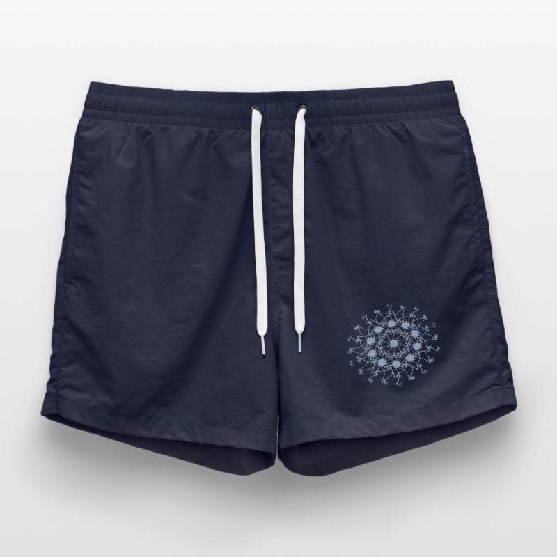 Mandala | Random patterns rotated Swim Trunks
