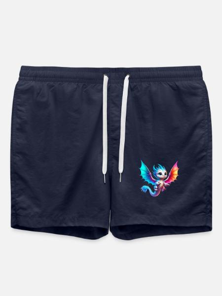 Dragon - Short de bain - bleu marine