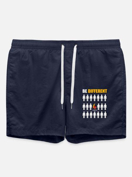 Brazilian Jiu-Jitsu be different - Swim Trunks - french navy