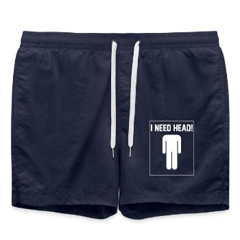 I need Head - Badeshorts - French Navy - Vorne - AI Model Male 185 light (185cm)