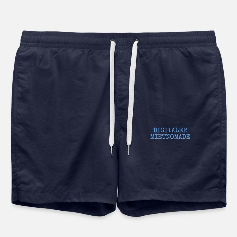 Geschenkidee für Mietnomade - Badeshorts - French Navy