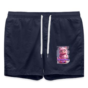 Monster 27 - Badeshorts - French Navy - Vorne - AI Model Male 185 light (185cm)