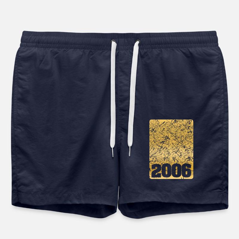 Année 2006 - Short de bain - bleu marine