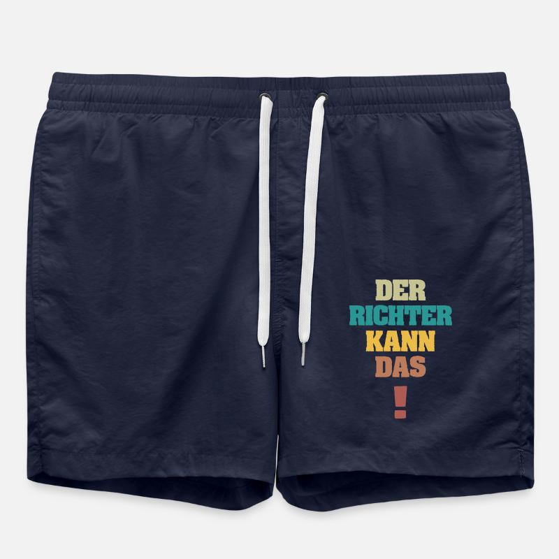 Richter als Lustig - Badeshorts - French Navy
