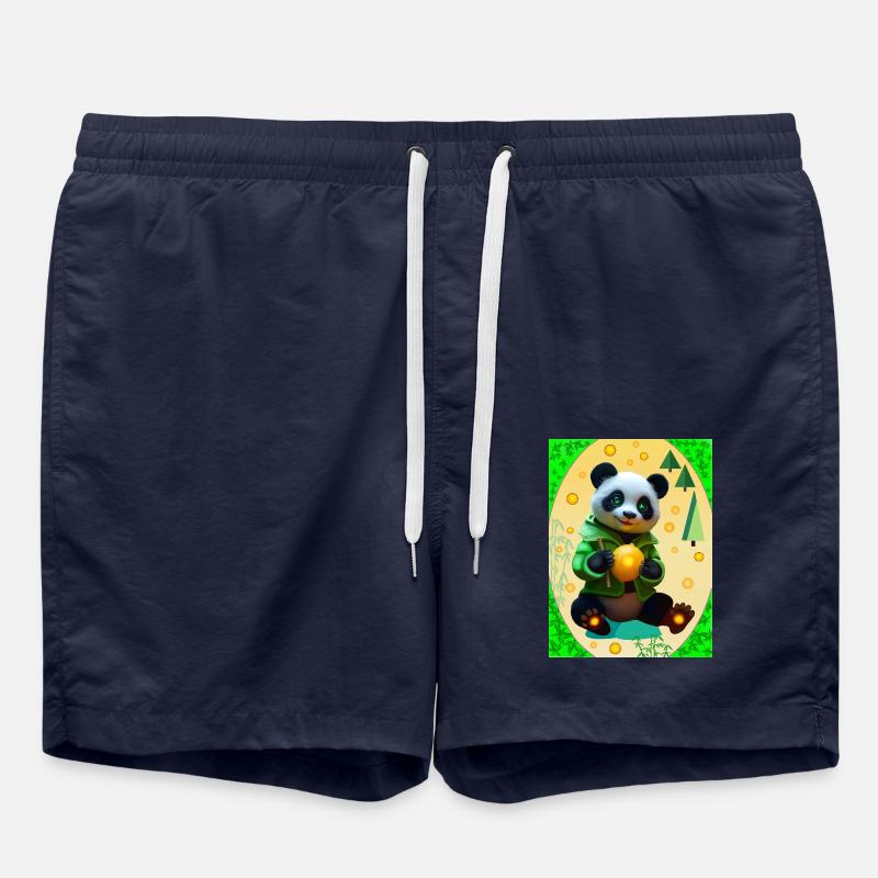 Charming Panda - Swim Trunks - french navy