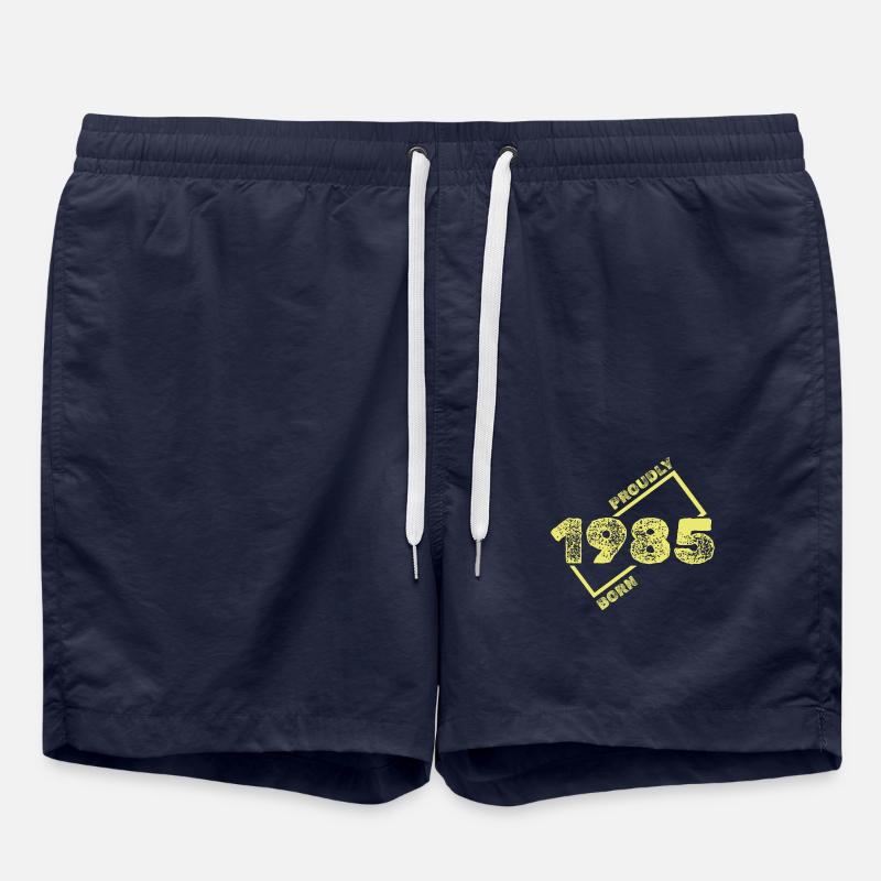 1985 - Swim Trunks - french navy