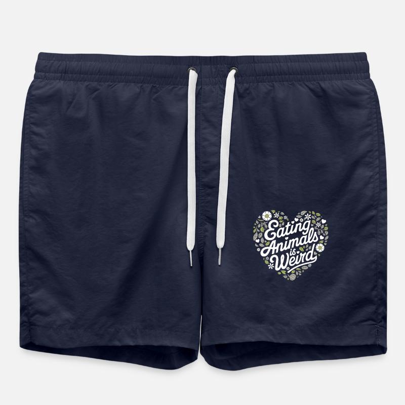 Végétarien Végétalien Végétarien Végétarien - Short de bain - bleu marine