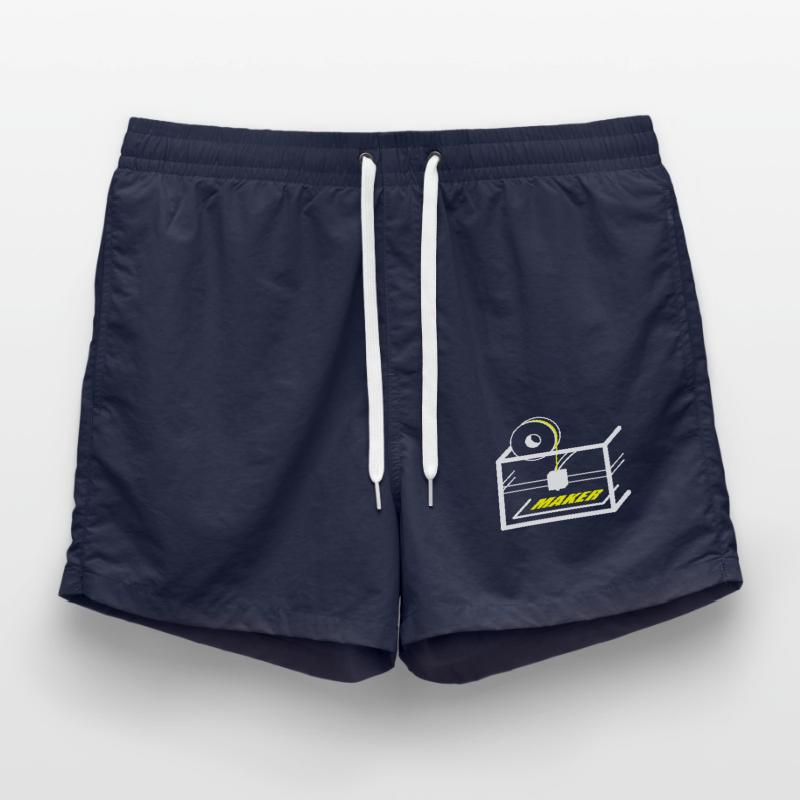 3D printer design for makers Swim Trunks