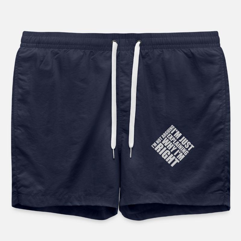 I m not arguing - Badeshorts - French Navy