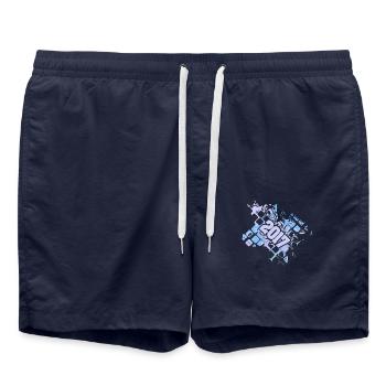 2017 - Swim Trunks - french navy - Front - AI Model Male 185 light (185cm)