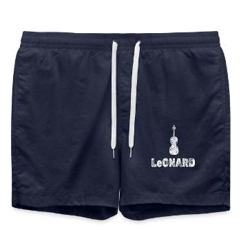 Viola Leonard - Swim Trunks - french navy - Front - AI Model Male 185 light (185cm)