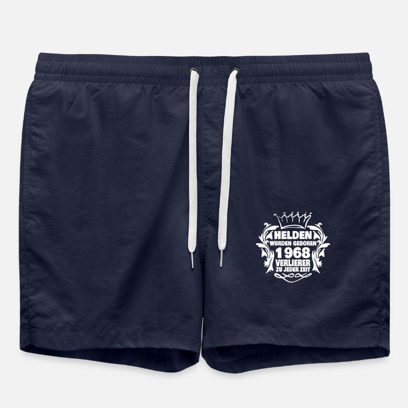 1968 - Swim Trunks - french navy