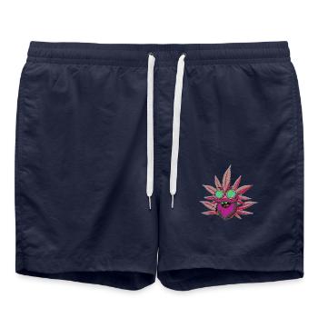 Crazypurple - Badeshorts - French Navy - Vorne - AI Model Male 185 light (185cm)