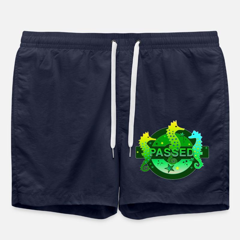 passed swimmer swimmer - Swim Trunks - french navy