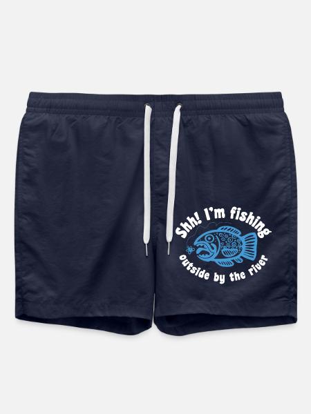 truite inca - Short de bain - bleu marine