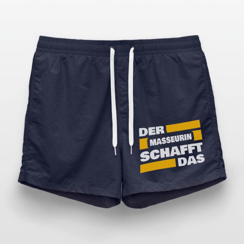 Work masseuse Swim Trunks