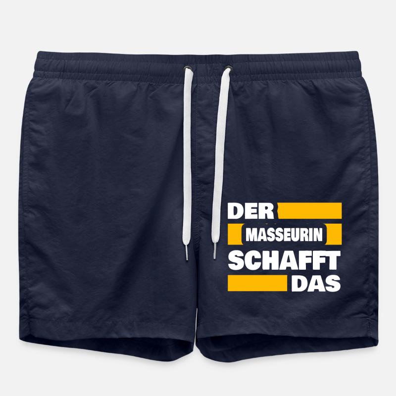 Work masseuse - Swim Trunks - french navy