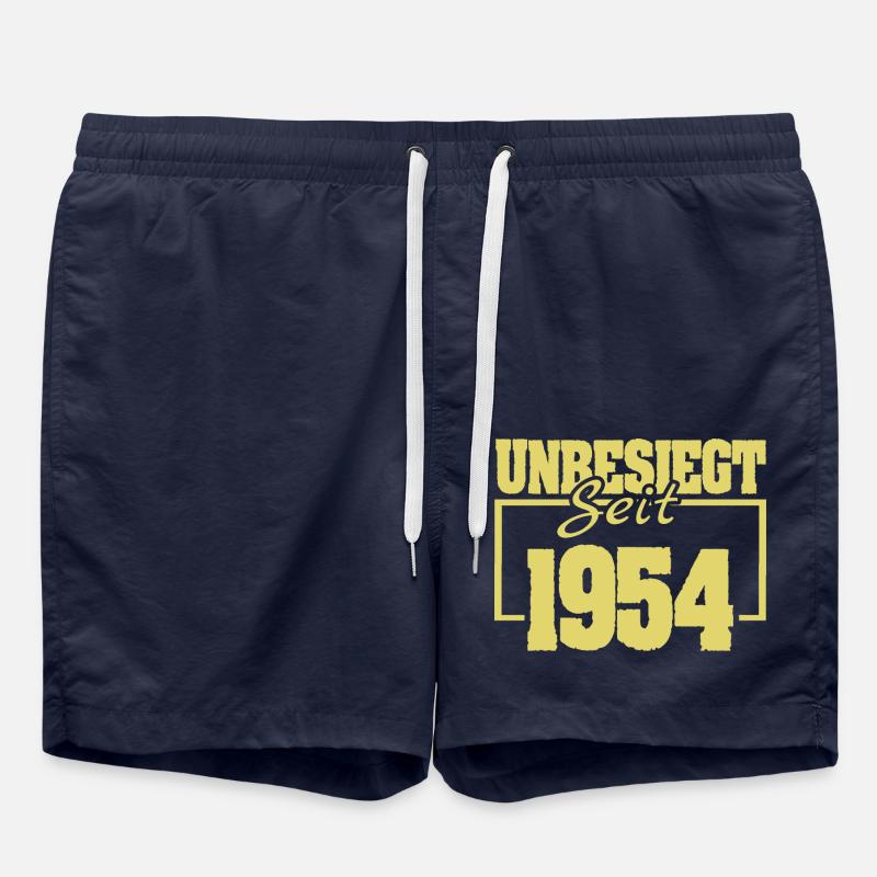 depuis 1954 - Short de bain - bleu marine