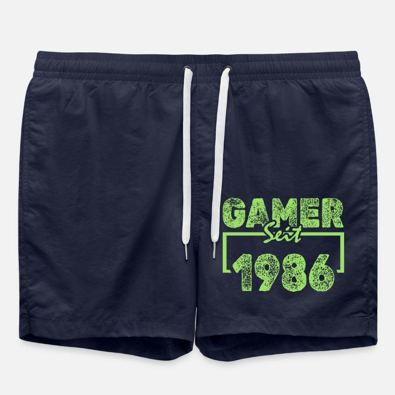 1986 - Badeshorts - French Navy