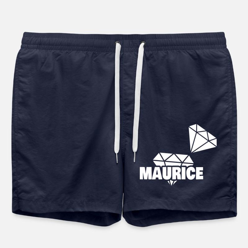 Le précieux Maurice - Short de bain - bleu marine