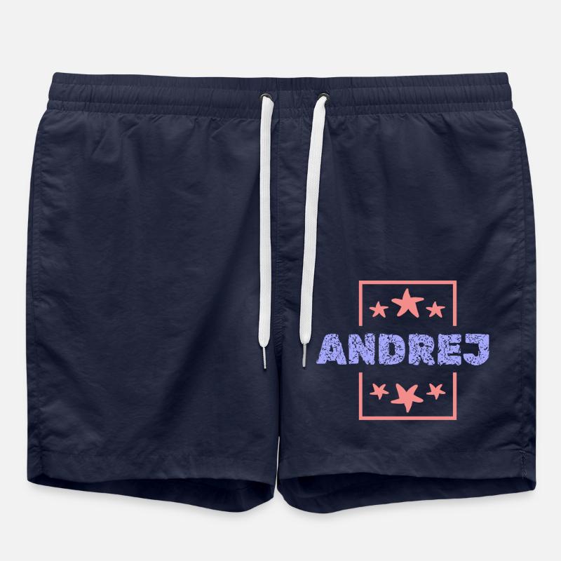 Andrej as Andrej - Swim Trunks - french navy