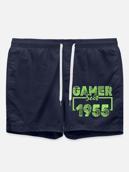1955 - Swim Trunks - french navy