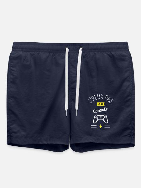 Cadeau J'Peux Pas J'AI Console - Short de bain - bleu marine