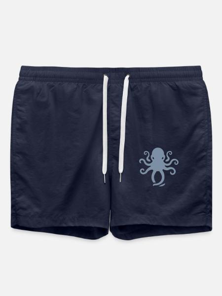 Octo Mad Logo - Swim Trunks - french navy