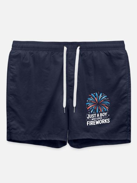 Pyrotechnics Fireworks Pyrotechnics - Swim Trunks - french navy