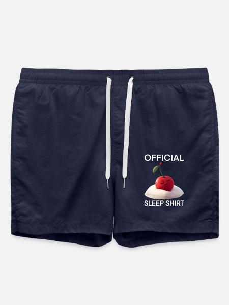 Kirsche - Badeshorts - French Navy