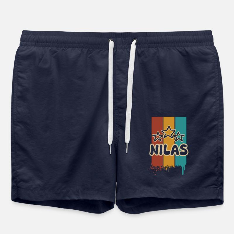 Nilas - Short de bain - bleu marine