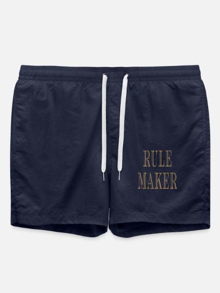 Rule Maker Rule Breaker - Swim Trunks - french navy