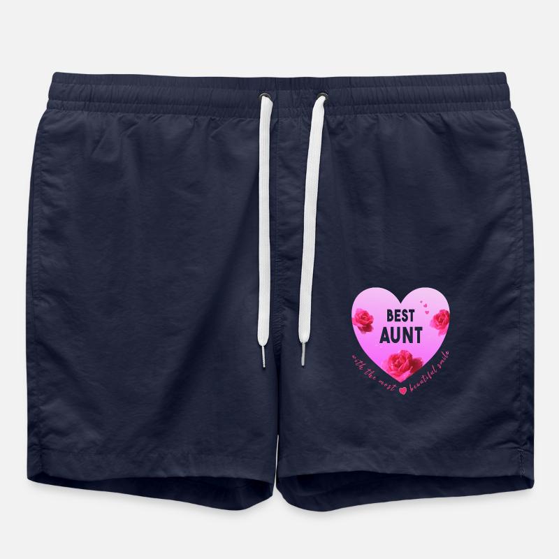 best aunt - Badeshorts - French Navy