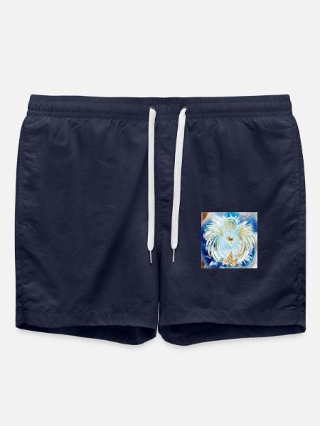 Herzengel Reichtums Bewusstsein - Badeshorts - French Navy