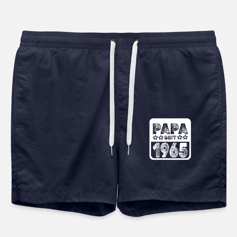 Papa 1965 - Swim Trunks - french navy
