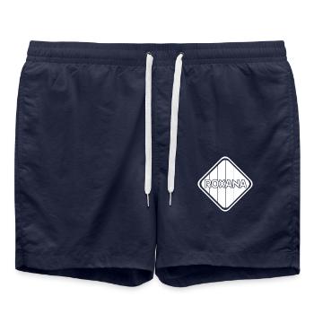 Girl Roxana - Swim Trunks - french navy - Front - AI Model Male 185 light (185cm)