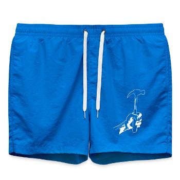 Zimmerer Hammer Silhouette Minimalistisch - Badeshorts - Cobalt blue - Vorne