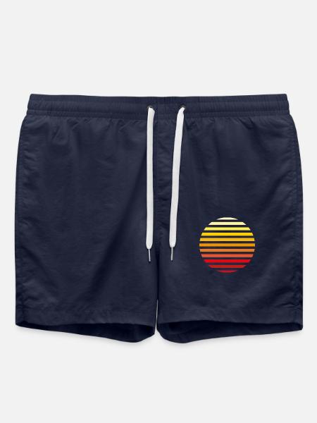 Sonnenaufgang - Badeshorts - French Navy